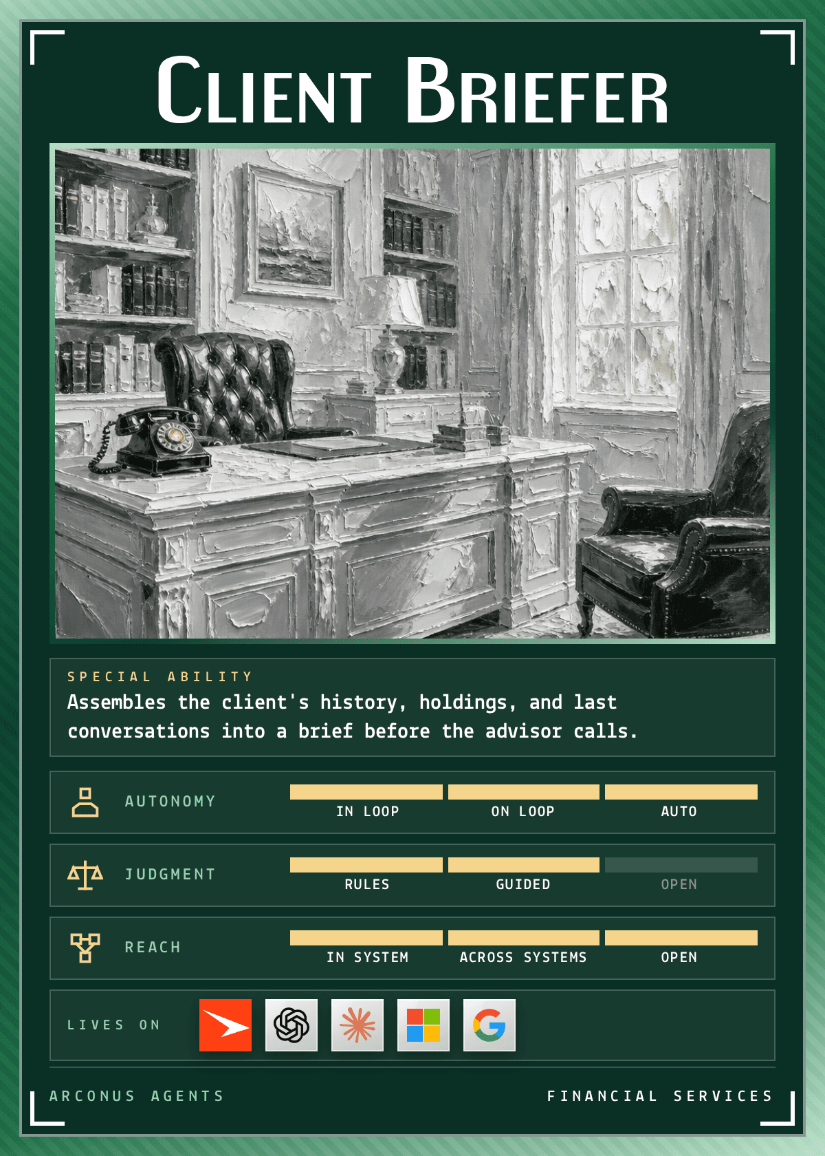 Client Briefer agent card