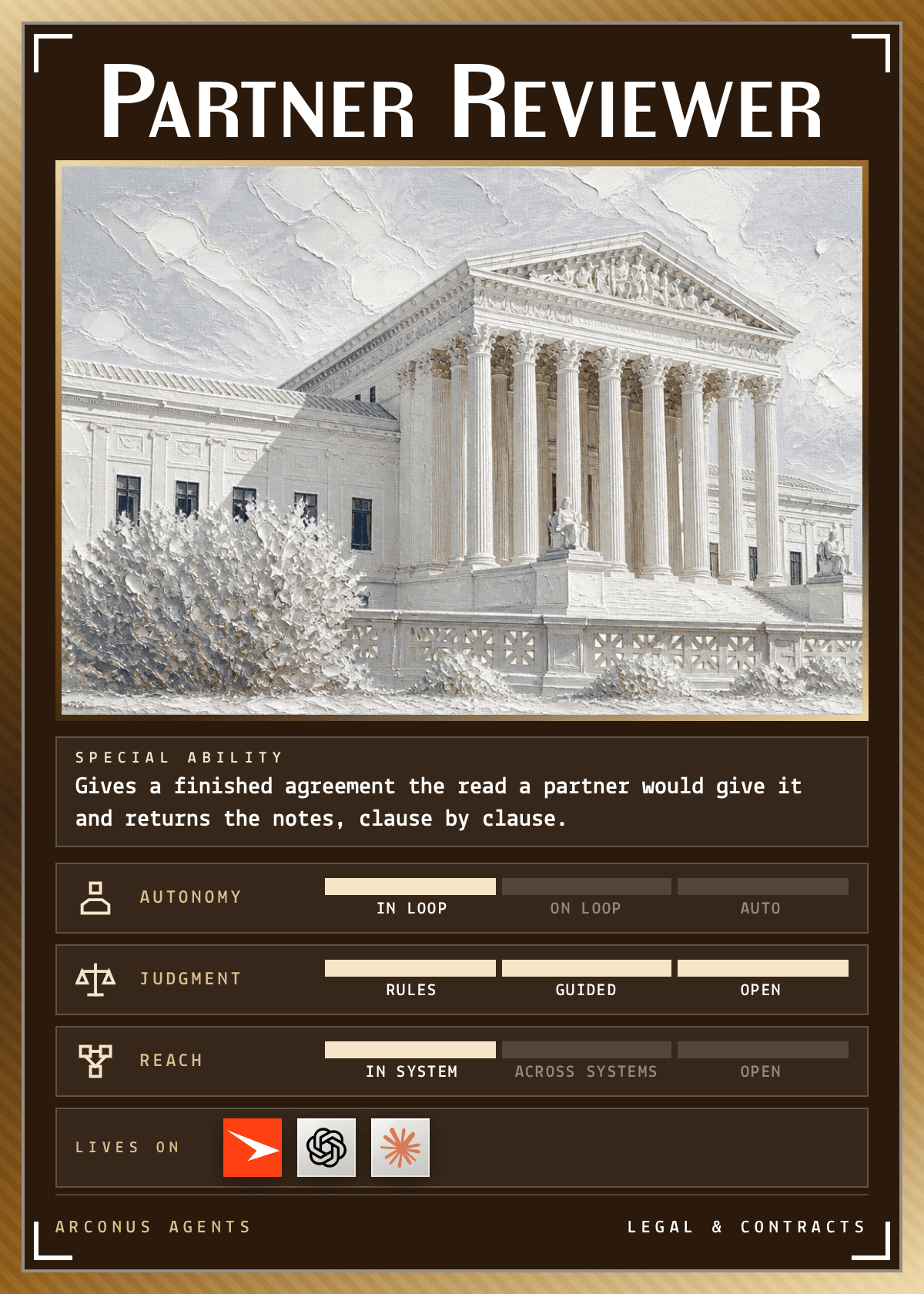 Partner Reviewer agent card