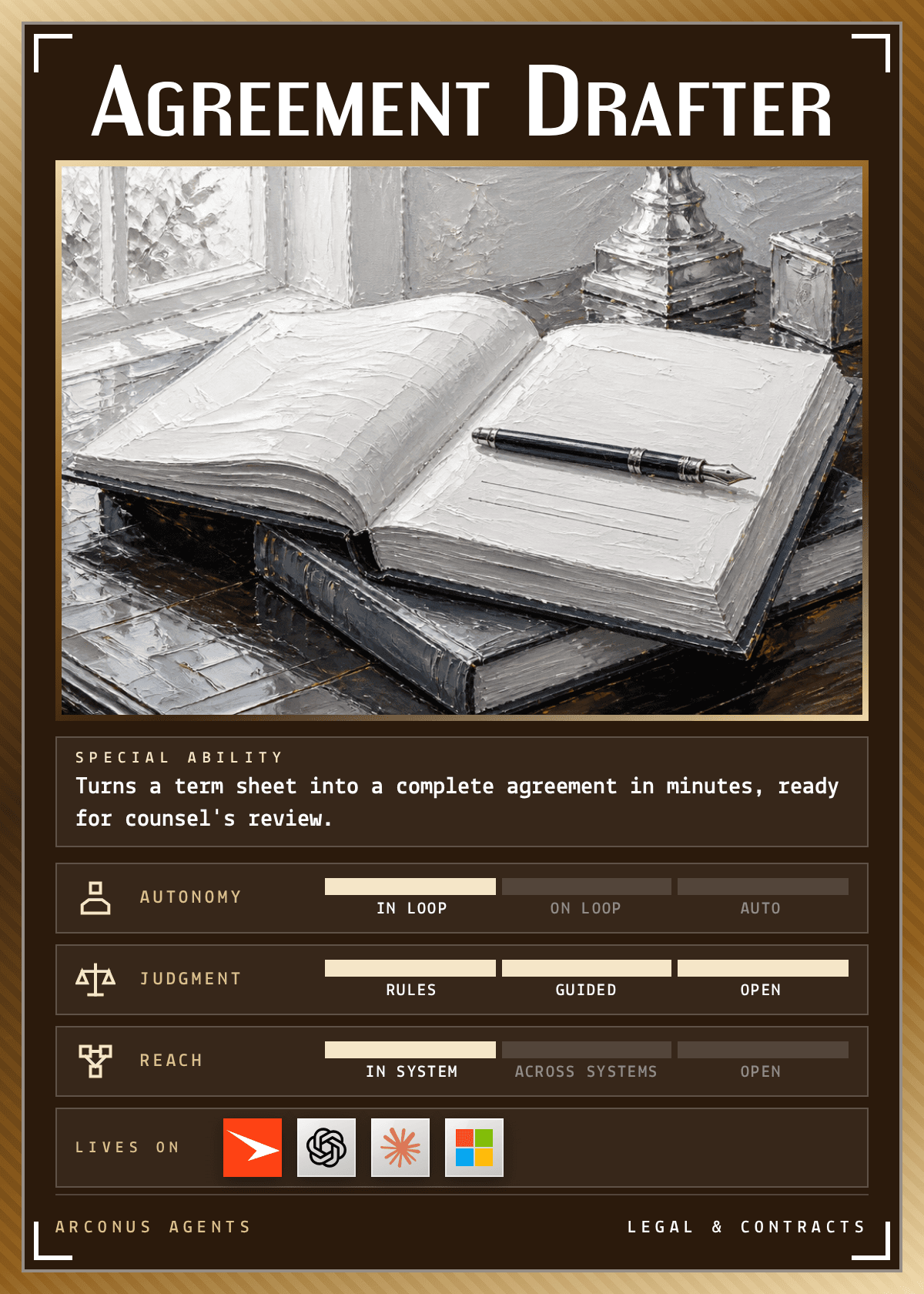 Agreement Drafter agent card